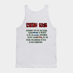 Isaiah 63:16 Tank Top